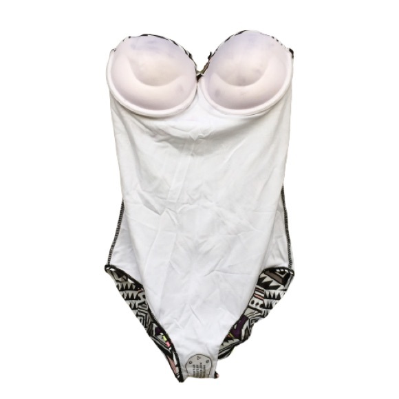 Ekouaer Geometric Print One Piece Bathing Suit S - Picture 7 of 8